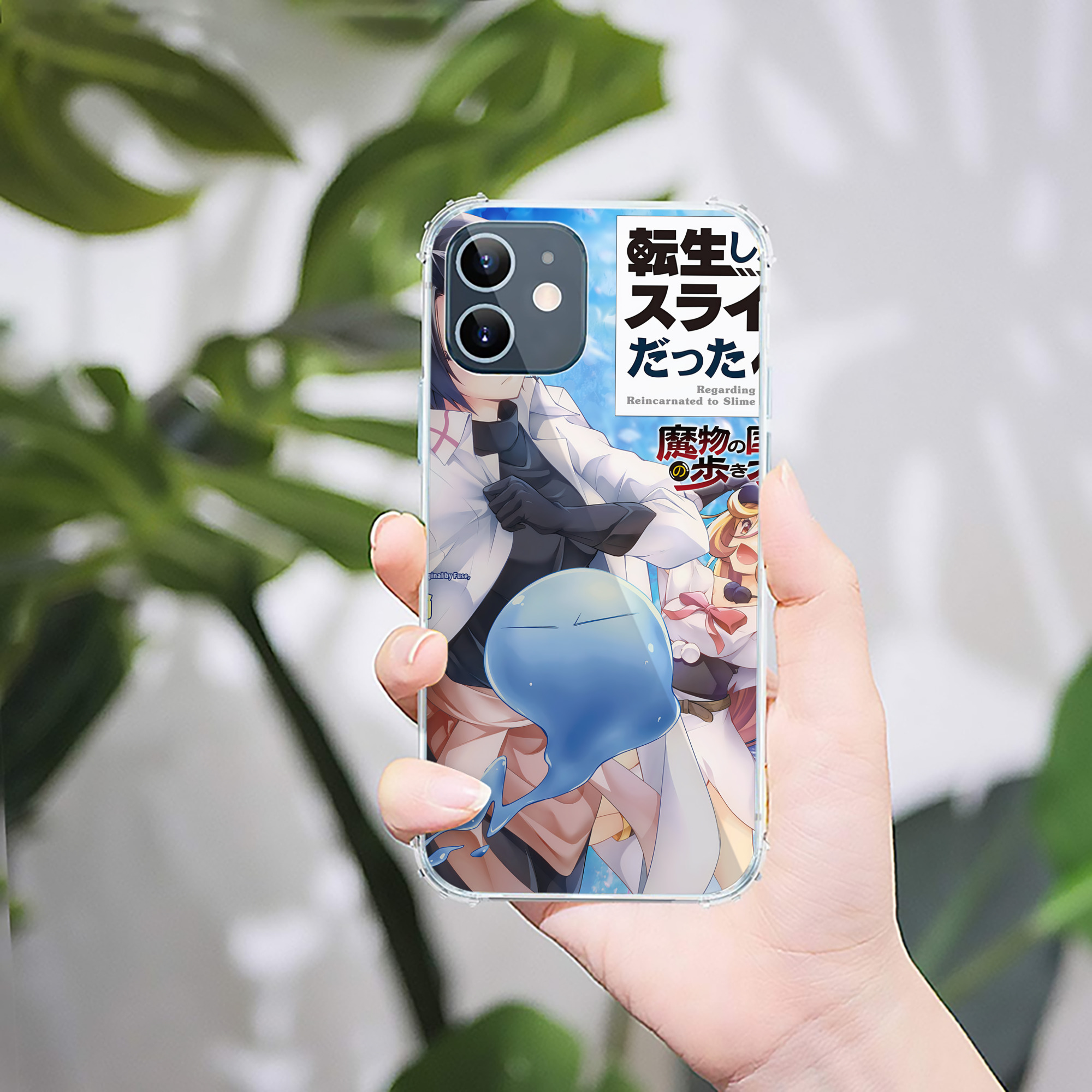 （画像用） 転スラ Regarding Reincarnated to Slime 【iPhone 12シリーズ対応】透明スマホケース（クリアソフトケース）